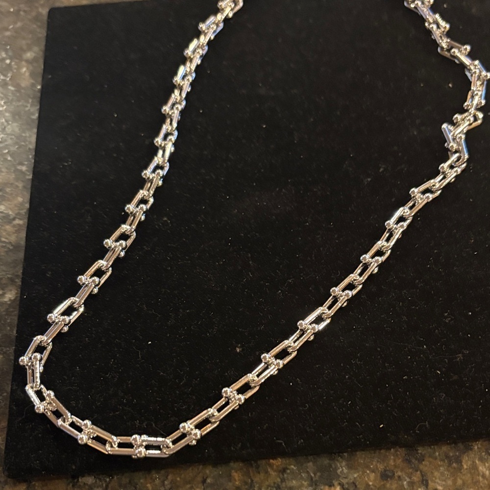 Elegant Silver Layering Chain Necklace
